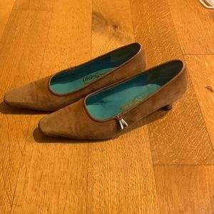 Ferragamo suede shoes